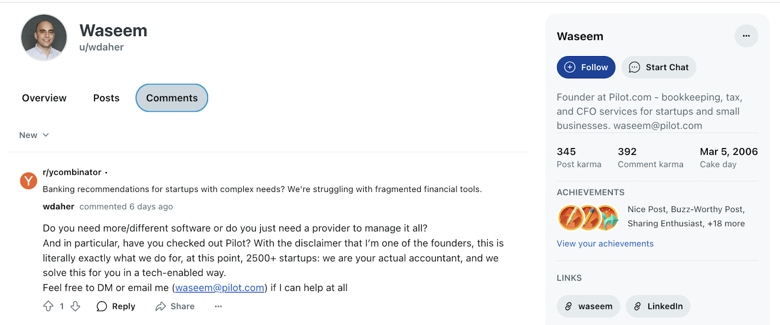 Customer FAQ Reddit